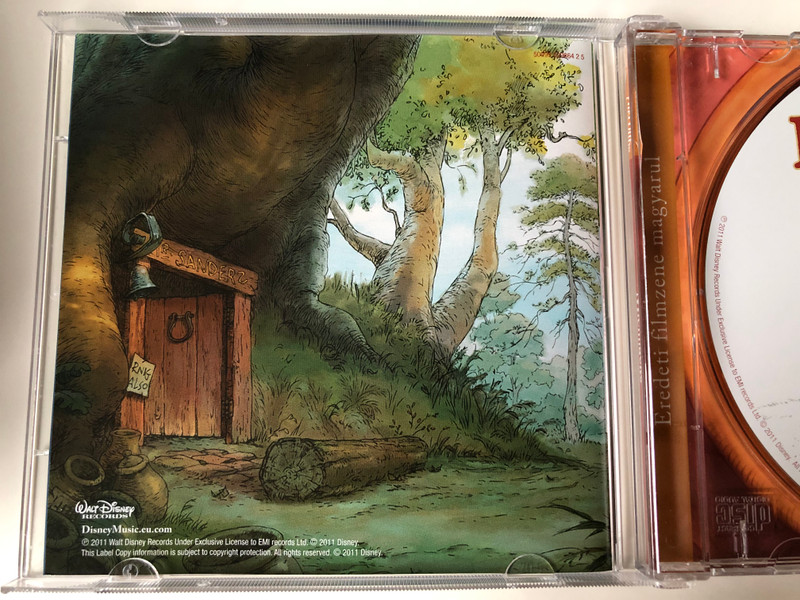 Disney - Micimacko / Eredeti dalszoveg: Kristen Anderson-Lopez es Robert Lopez / Eredeti Zene: Henry Jackman / Az eredeti dal eloadoja: Zooey Deschanel / Walt Disney Records Audio CD 2011 / 5099902986425