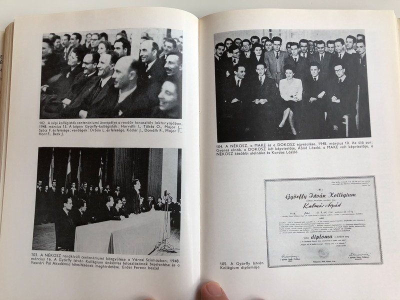 Sej, a mi lobogónkat fényes szelek fújják... by Kardos László / Népi kollégiumok 1939-1949 / Akadémiai kiadó 1977 / Hungarian student dormitories (NÉKOSZ) from 1939 to 1949 / Hardcover (9630512610)