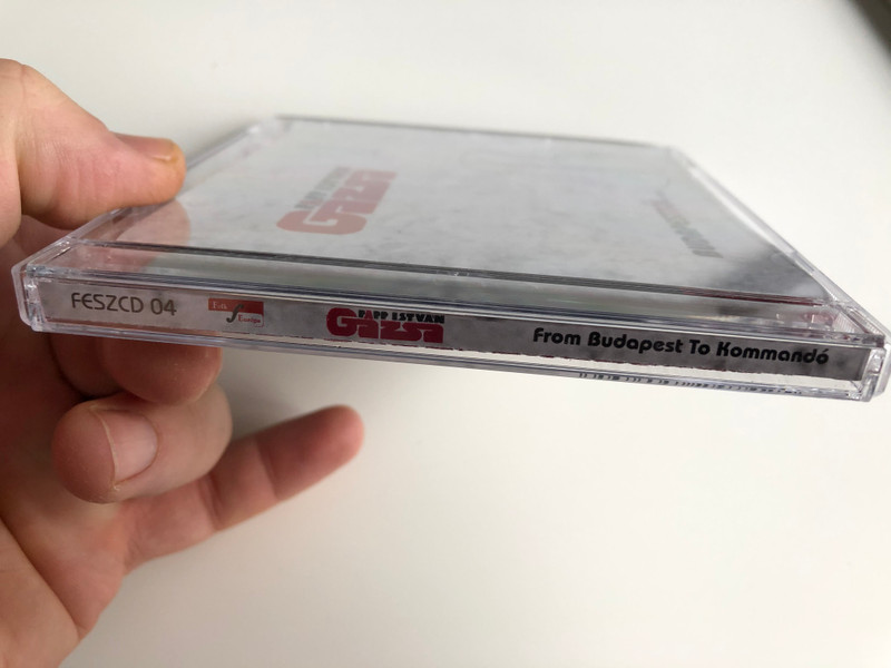 Papp István Gázsa ‎– From Budapest to Kommando / Folk Európa ‎Audio CD 2003 / FESZCD04