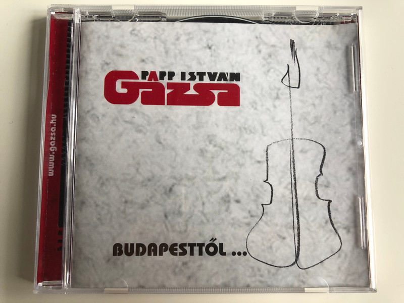 Papp István Gázsa ‎– From Budapest to Kommando / Folk Európa ‎Audio CD 2003 / FESZCD04