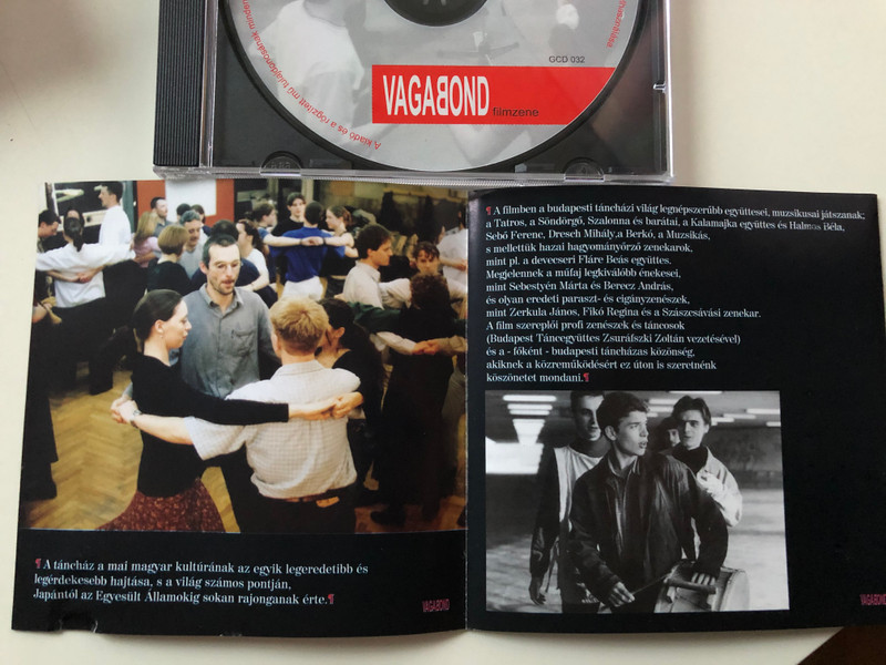 Szomjas Gyorgy filmje - Vagabond / Fenykepezte Grunwalsky Ferenc / Egy Pesti Csibesz Zenesz Akar Lenni... / Gryllus Audio CD 2003 / GCD 032