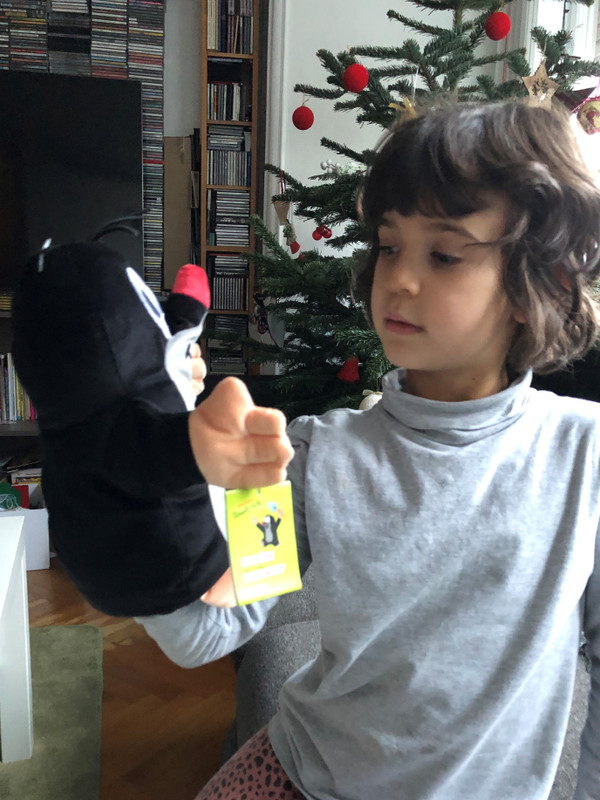 Krtek - Little Mole hand puppet 27cm / Krteček manasek / Maulwurf, handpuppe / Kisvakond kézi báb / 27903A (8590121279031)
