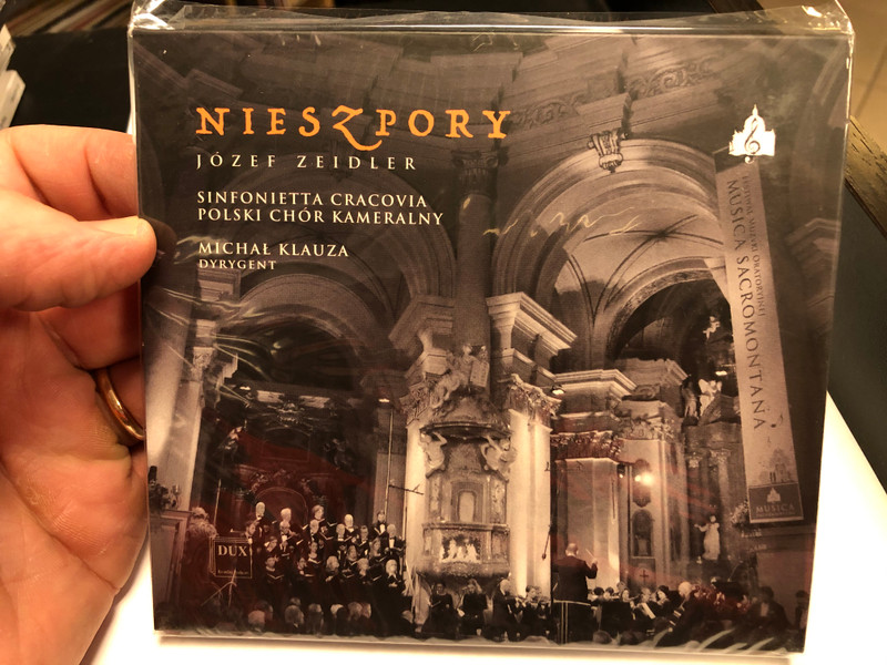 Nieszpory - Jozef Zeidler / Sinfonietta Cracovia Polski Chor Kameralny / Michal Klauza - dyrygent / DUX Recording Audio CD 2020 / DUX 1575