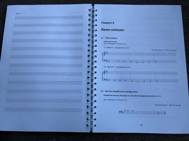 A Practical Approach to Harmony by Dr. Katalin Kiss / From the Birth of Polyphony to the Baroque Era / Editio Musica Budapest 2015 - Liszt Ferenc Academy of Music / Anthology - Exercises - Solutions (9789633307670)