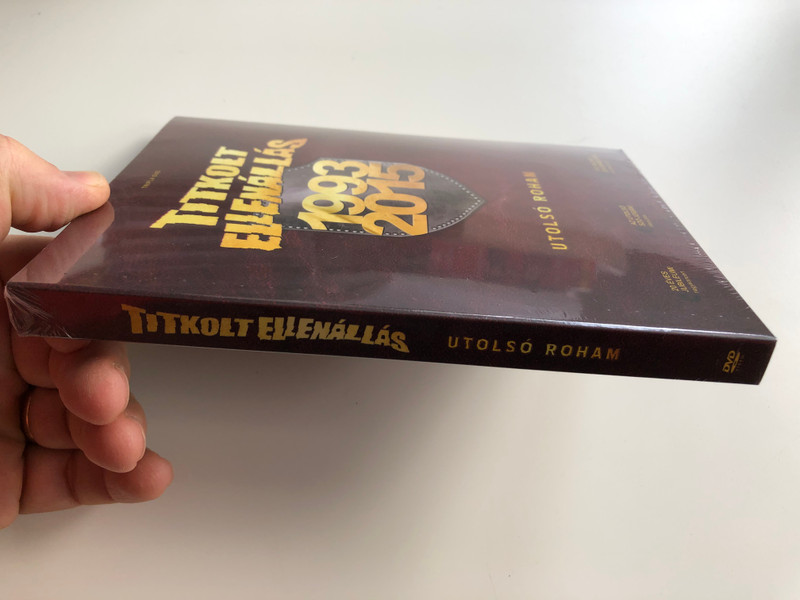 Titkolt Ellenállás Tripla DVD 1993-2015 Utolsó Roham / 3DVD / 20 éves jubileumi nagykoncert - Az utolsó szó jogán - interjúfilm - T.E. Búcsú - Gyurimester emlékkoncert / Titkolt Records TR DVD003 / 2017 (TRDVD003)