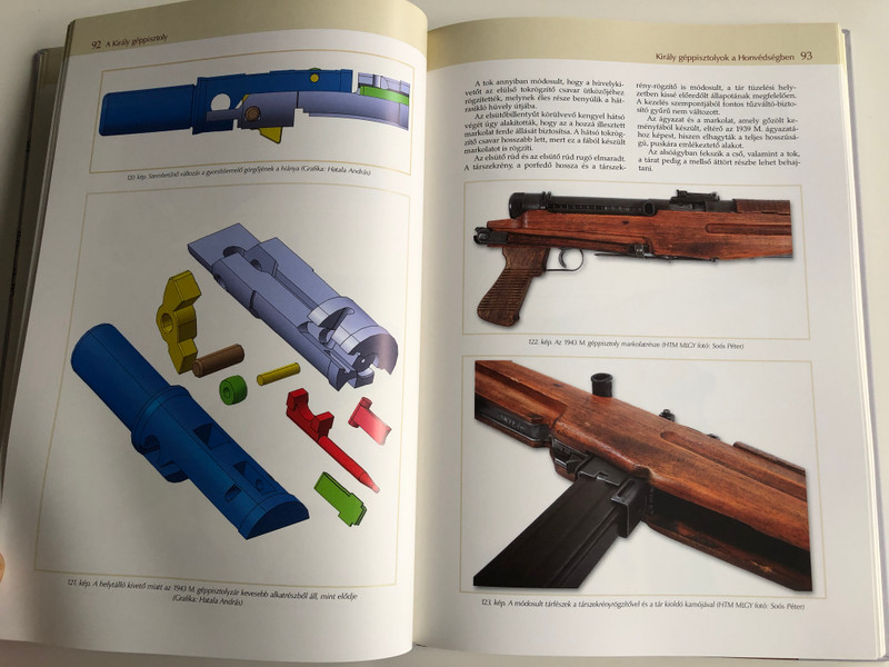 A király géppisztoly by Eötvös Péter - Hatala András - Soós Péter / HM Zrínyi kiadó / The Király (King) Submachine gun / Hardcover (9789633276037)
