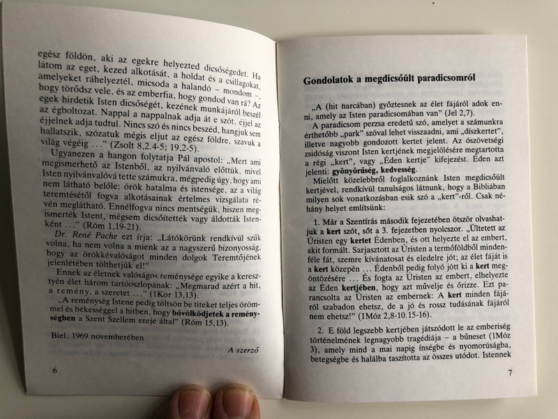 Út az örök hazába by Hermann Christen / Hungarian edition of Auf dem Weg zur ewigen Heimat / Primo kiadó - Evangéliumi kiadó / The Way to the Eternal Home - Hungarian gospel booklet (9637838139) 