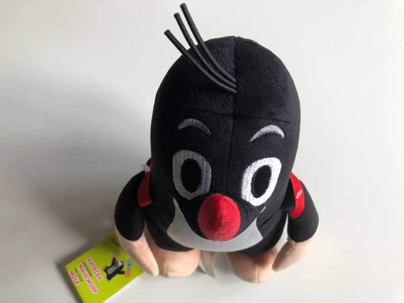 Krtek - Little Mole 20 cm with backpack / Krteéek s batúžkem - Maulwurf mit Rucksack / Kisvakond hátizsákkal - 20 CM / 45914C / Ages 0+ (8590121459143)