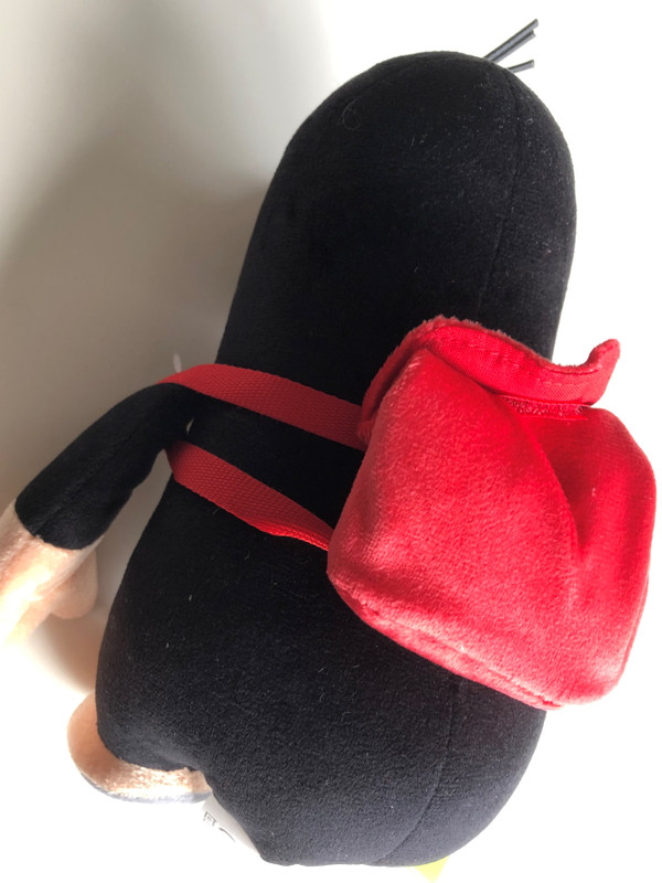 Krtek - Little Mole 20 cm with backpack / Krteéek s batúžkem - Maulwurf mit Rucksack / Kisvakond hátizsákkal - 20 CM / 45914C / Ages 0+ (8590121459143)