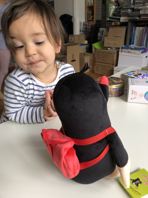 Krtek - Little Mole 20 cm with backpack / Krteéek s batúžkem - Maulwurf mit Rucksack / Kisvakond hátizsákkal - 20 CM / 45914C / Ages 0+ (8590121459143)