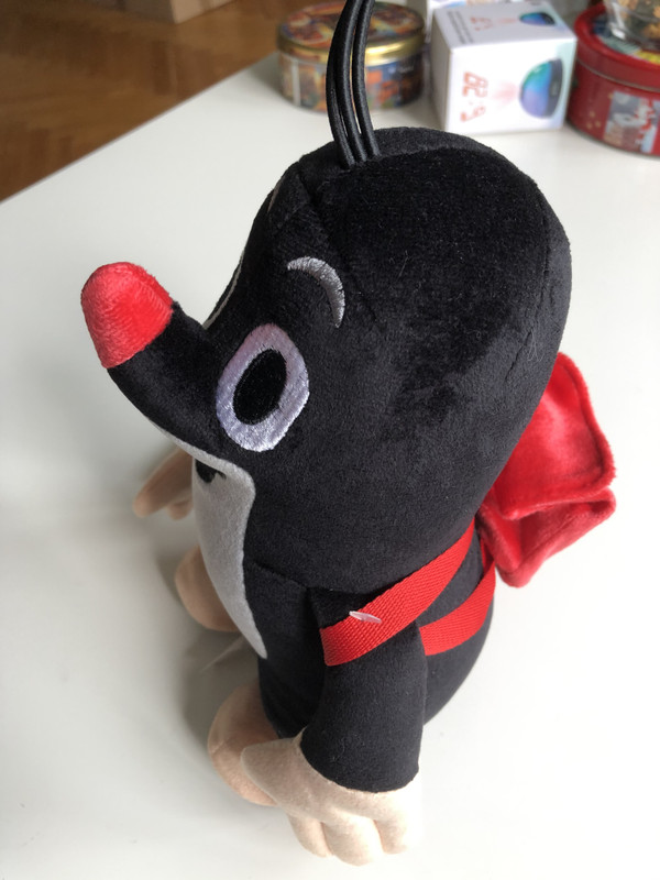Krtek - Little Mole 20 cm with backpack / Krteéek s batúžkem - Maulwurf mit Rucksack / Kisvakond hátizsákkal - 20 CM / 45914C / Ages 0+ (8590121459143)