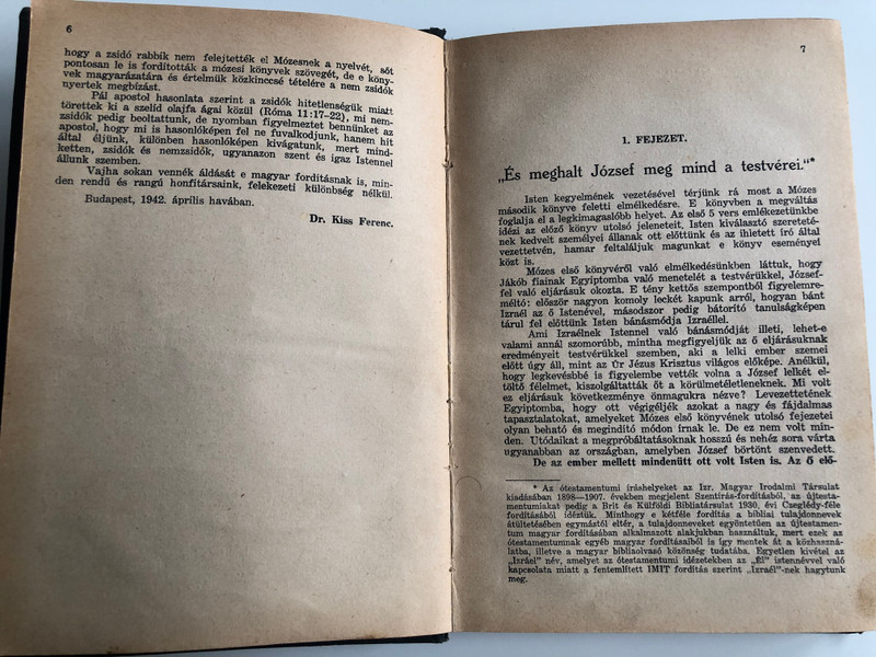 Elmélkedések Mózes második könyvéről by C. H. Mackintosh / Translated by Zsigmondy Zsigmond / Hungarian edition of Notes on the book of Exodus / Evangéliumi könyvkereskedés Budapest / Antique book (CHMackintosh-ExodusHUN)