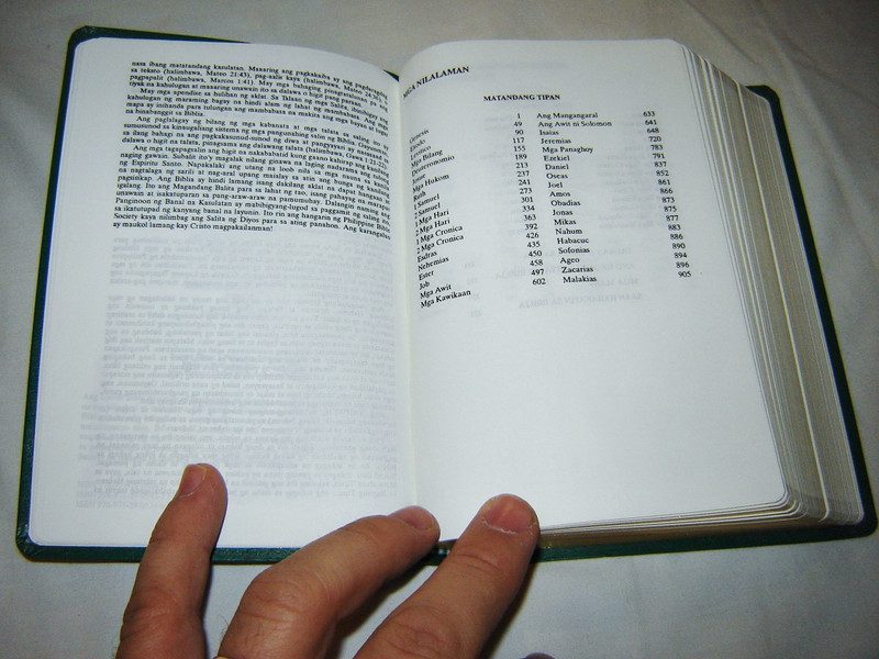 Tagalog Bible Popular Version / Magandang Balita Biblia TVP 035 GE