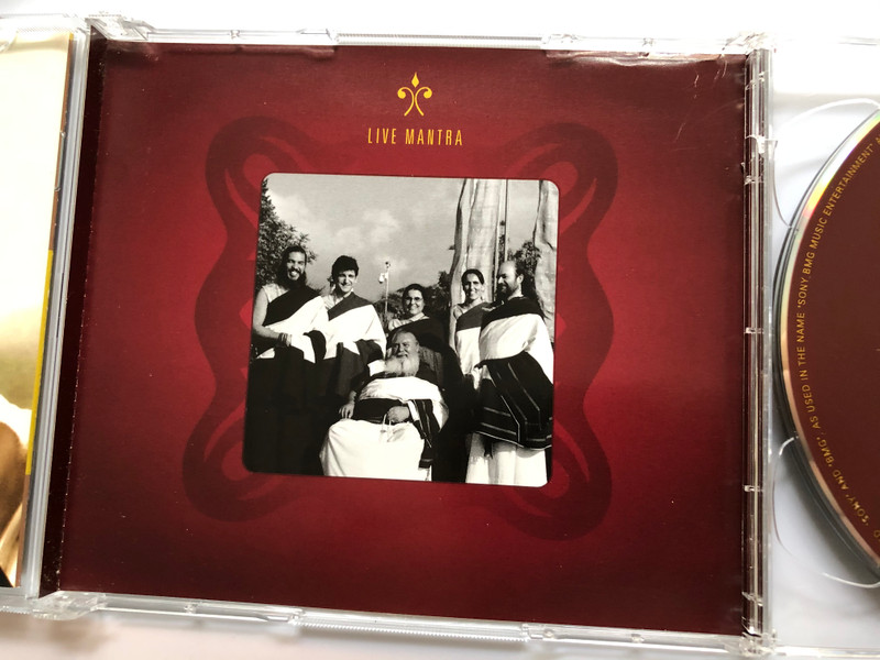 Live Mantra - Buddhist Monks ‎/ Sakya Tashi Ling / Sony BMG Music Entertainment Audio CD + DVD 2008 / 88697290152 (886972901527)