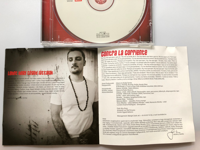 Gitano ‎– Semmi Nem Elég / EMI ‎Audio CD 2009 / 9651292