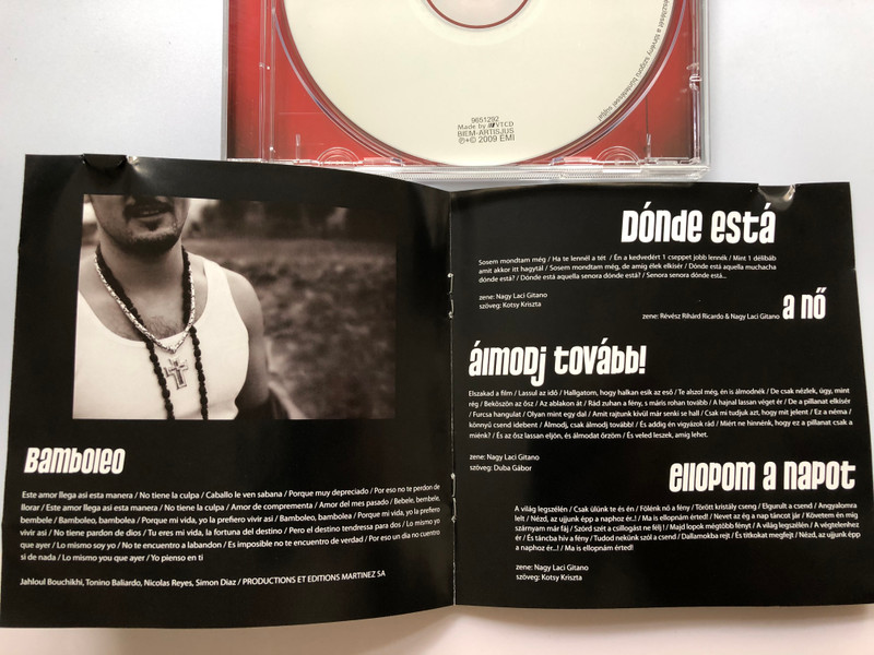 Gitano ‎– Semmi Nem Elég / EMI ‎Audio CD 2009 / 9651292