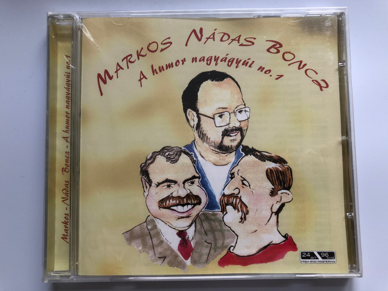 Markos - Nádas - Boncz ‎– A Humor Nagyágyúi No.1 / Membran Music Ltd. ‎Audio CD 2005 / 223 367