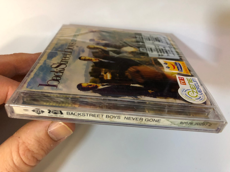 Backstreet Boys ‎– Never Gone / CD includes their hit ''Incomplete'' plus ''Just Want You To Know'' + DVD includes the making of and full video for ''Incomplete'' / Jive ‎Audio CD + DVD CD 2005 / 82876 70297 2