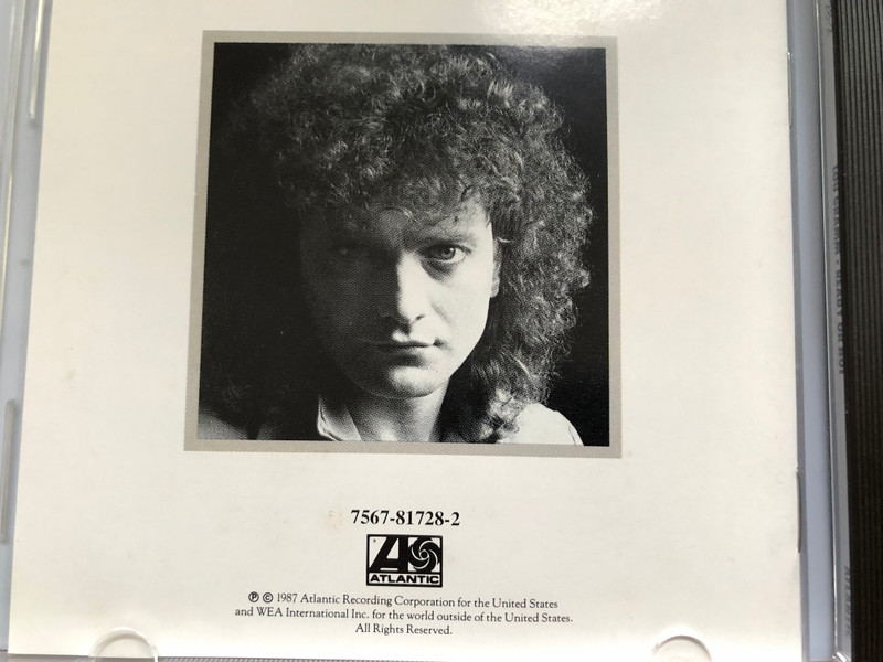 Lou Gramm ‎– Ready Or Not / Atlantic ‎Audio CD 1987 / 7567-81728-2