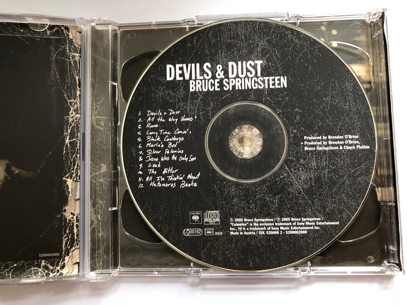 Devils & Dust - Bruce Springsteen ‎/ Columbia ‎Audio CD + DVD CD 2005 / 520000 2