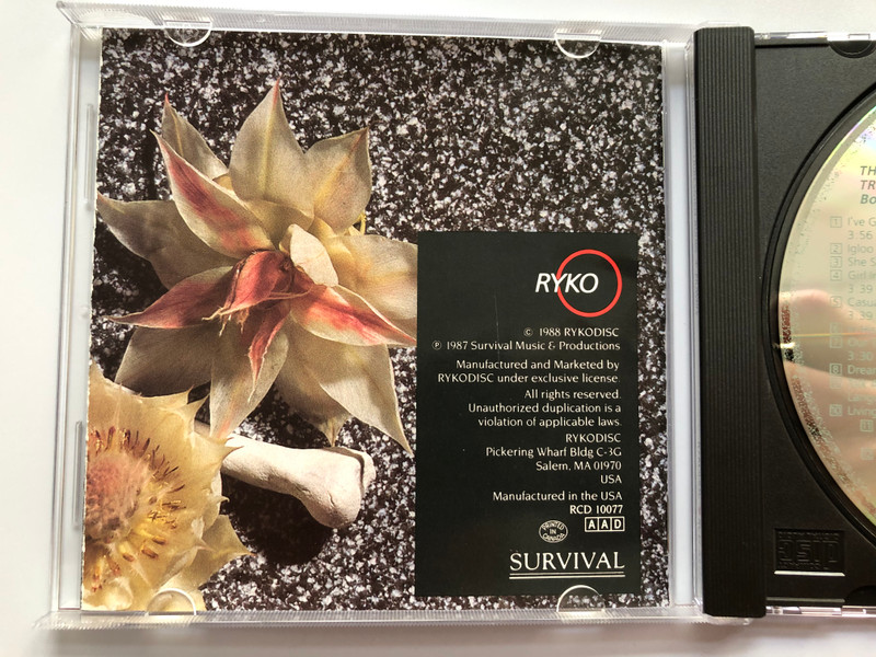 The Screaming Tribesmen ‎– Bones + Flowers / Rykodisc ‎Audio CD 1988 / RCD 10077