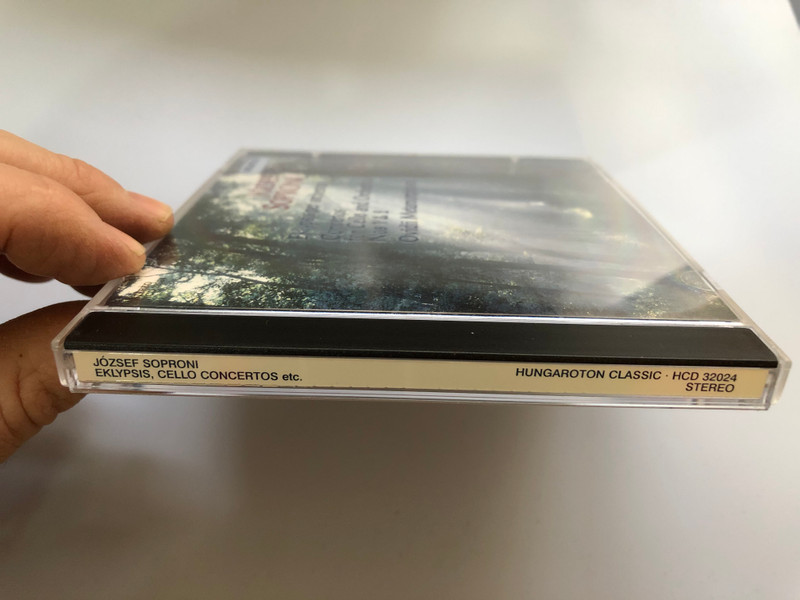 József Soproni - – Eklypsis Per Orchestra; Concertos For Cello And Orchestra Nos 1 & 2; Ovidii Metamorphoses / Hungaroton Classic ‎Audio CD 2001 Stereo / HCD 32024