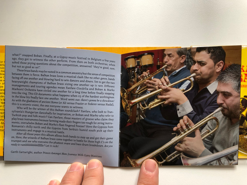 Balkan Brass Battle / Boban & Marko Marković Orchestra Versus Fanfare Ciocărlia ‎/ Asphalt Tango Records ‎Audio CD 2011 / CD-ATR 2911