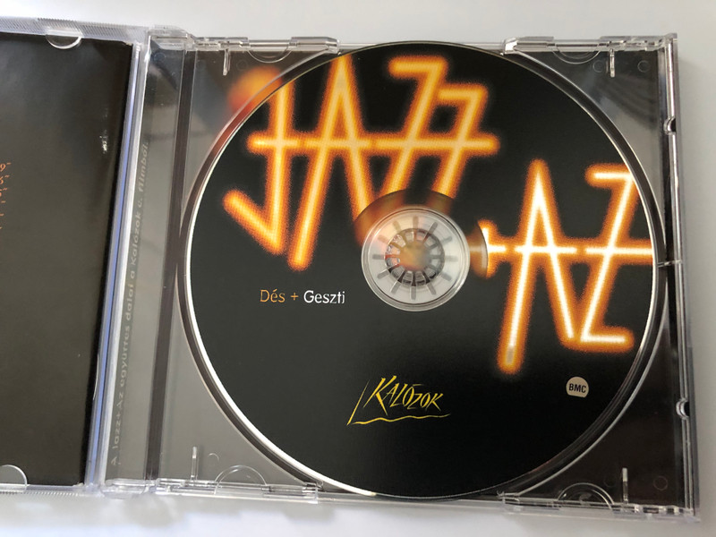 Dés + Geszti: Jazz+Az ‎– Kalózok / Budapest Music Center Records ‎Audio CD 1998 / BMC CD 016