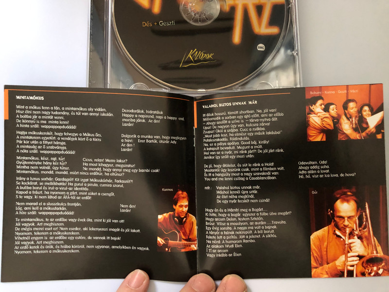Dés + Geszti: Jazz+Az ‎– Kalózok / Budapest Music Center Records ‎Audio CD 1998 / BMC CD 016