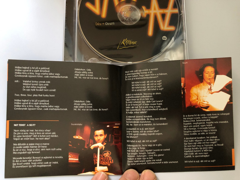 Dés + Geszti: Jazz+Az ‎– Kalózok / Budapest Music Center Records ‎Audio CD 1998 / BMC CD 016