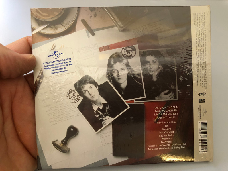 Band On The Run / Paul McCartney Archive Collection / The Grammy Award winning Paul McCartney & Wings' Classic / Newly remastered at Abbey Road Studios. Includes ''Band on the Run'' and ''Jet'' / MPL Audio CD 2010 / HRM-32148-02