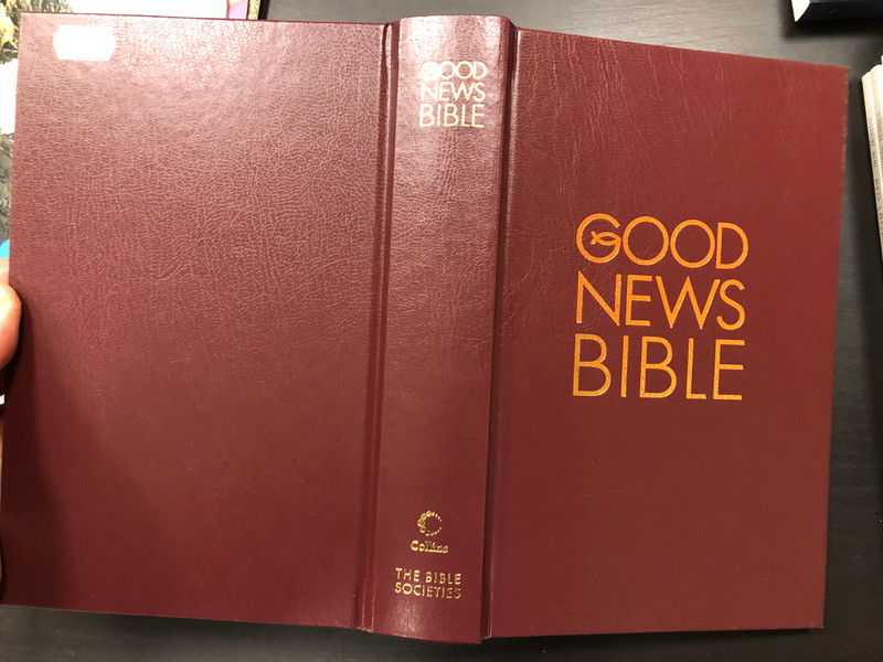 Good news Bible - English GNB 063 STDL / Book introductions, Notes, Word glossary Hardcover 2004 / The Bible Societies - Collins (0007166621)