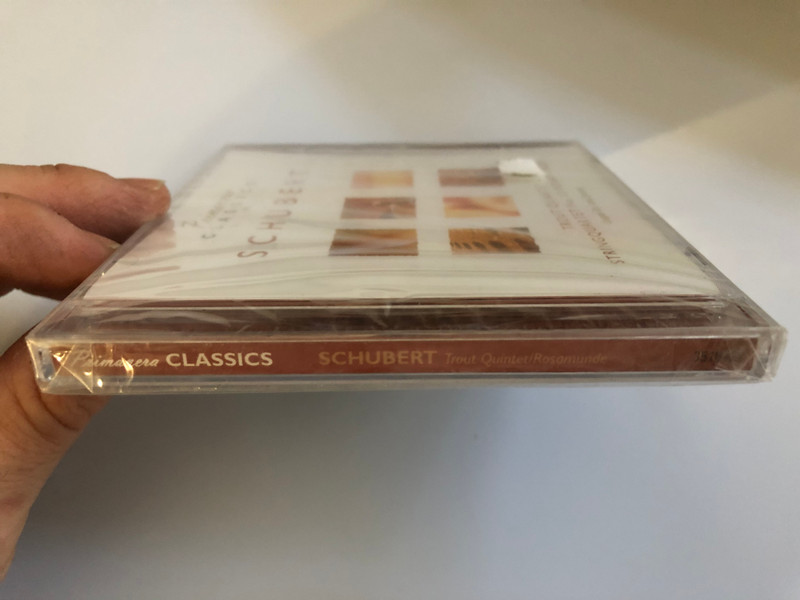 Primavera Classics / Schubert - Trout Quartet, Stringquartet No. 13 Rosamunde / Caspar Da Salo Quartet / Luxury Multimedia Audio CD 2006 / 3516122