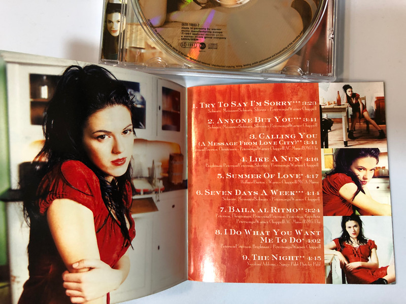Princessa / Incl. Hitsingles: Try To Say I'm Sorry & Calling You / EastWest ‎Audio CD 1997 / 0630-16653-2