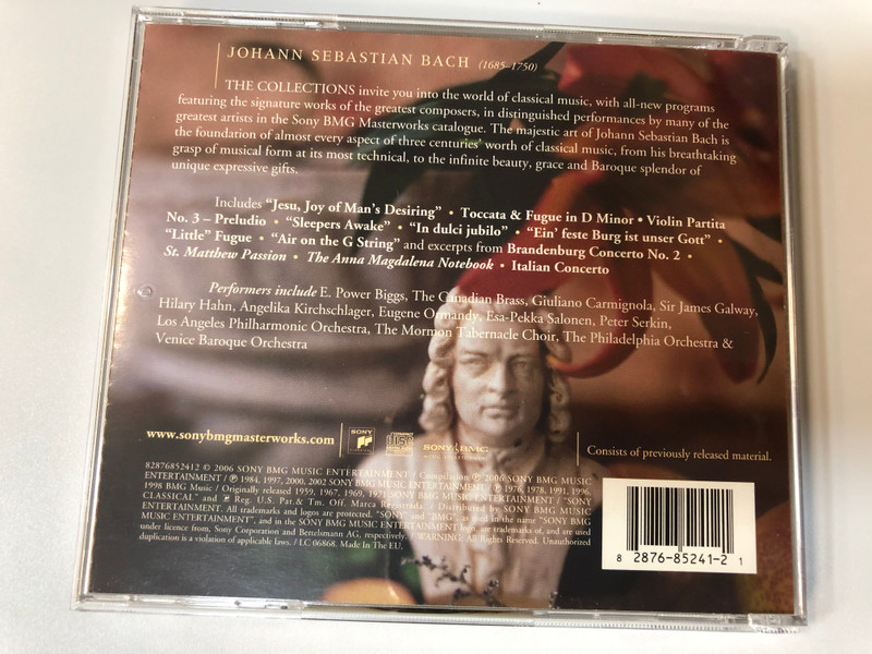 The Bach Collection / Sony Classical Audio CD 2006 / 82876852412