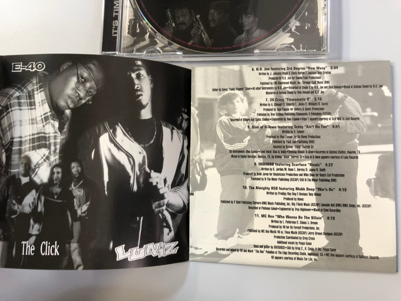 Original Gangstas (The Soundtrack) / It's Time For Some Respect. / Fred Williamson, Jim Brown, Pam Grier / Noo Trybe Records ‎Audio CD 1996 / 724384153328