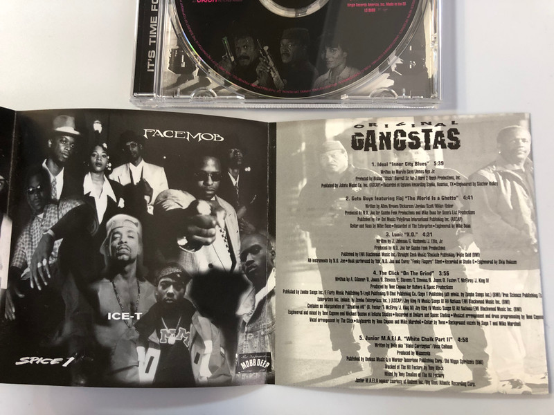 Original Gangstas (The Soundtrack) / It's Time For Some Respect. / Fred Williamson, Jim Brown, Pam Grier / Noo Trybe Records ‎Audio CD 1996 / 724384153328