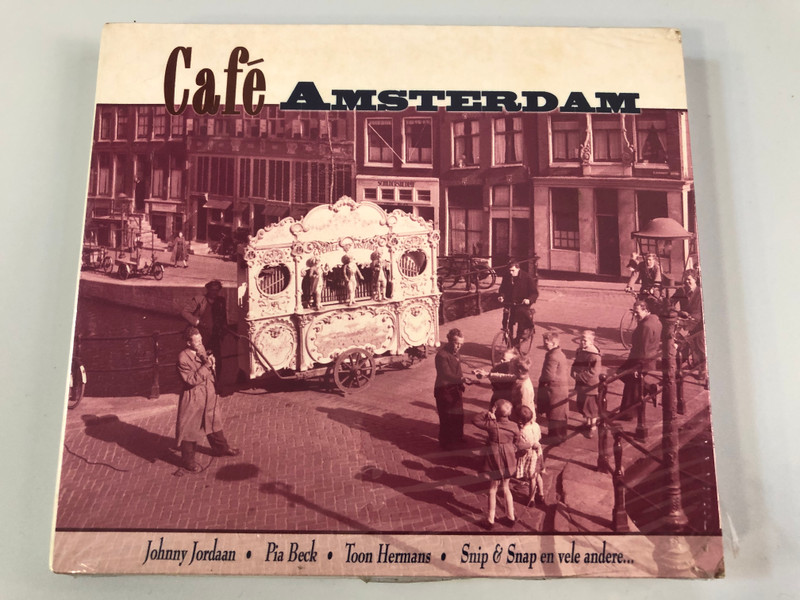 Café Amsterdam / Johnny Jordaan, Pia Beck, Toon Hermans, Snip & Snap en vele andere... / IMC Music Ltd. ‎2x Audio CD 2005 / CAF 800164