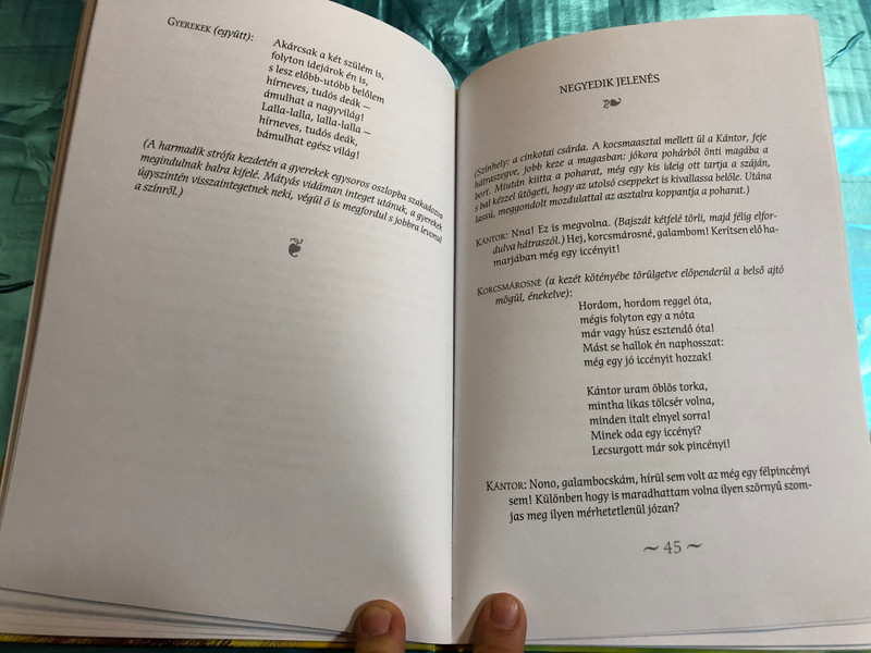 Színre szín - Két mesejáték by Buda Ferenc / Holnap kiadó / Hardcover / Two hungarian drama-plays for children (9789633469149)