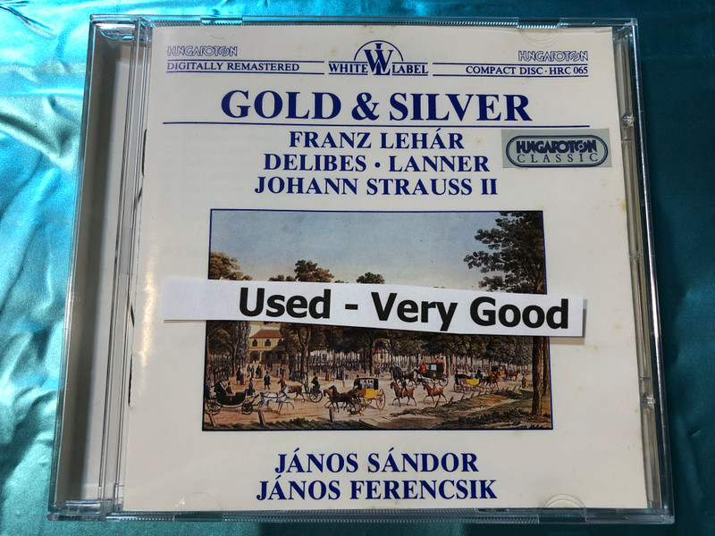 Gold & Silver / Franz Lehár - Delibes - Lanner - Johann Strauss II / Conducted by János Sándor, János Ferencsik / Hungaroton Classic Audio CD 1987 / HRC 065 (HRC065)