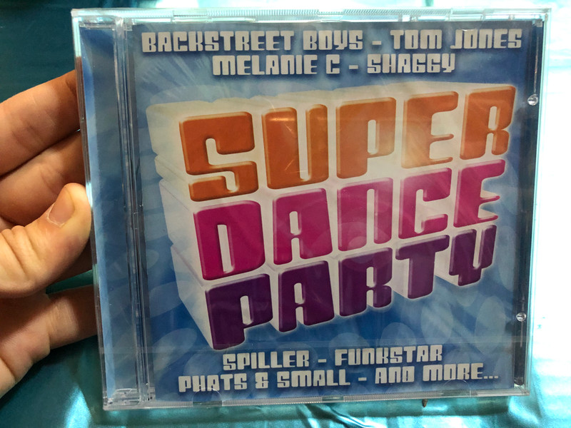 Super Dance Party / Backstreet Boys, Tom Jones, Melanie C, Shaggy, Spiller, Funkstar, Phats & Small, and more... / Disky ‎Audio CD 2002 / DC 790422