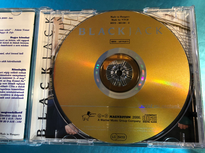 Black Jack - Most mi osztunk / Magneoton Audio CD 2000 / A dal most soul, Bye baby, Higgyünk még, Eljött a nyár, Mi van veled (685738613021)