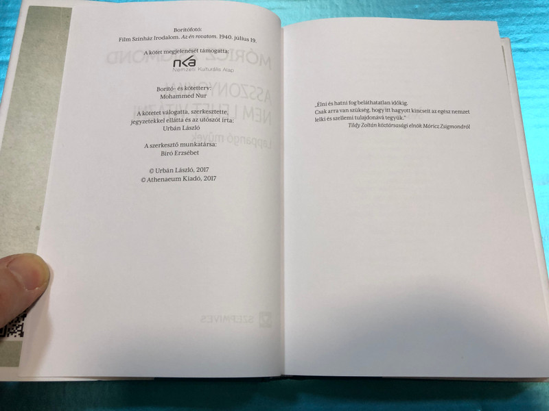 Asszonyokkal nem lehet vitázni - Móricz Zsigmond / Lappangó Művek / Szépmíves kiadó / Hardcover 2017 (9786155662348)