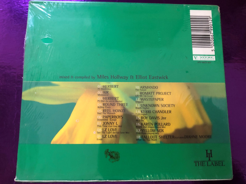 The Seasons > Green - Mixed By Miles Hollway & Elliot Eastwick / Special Edition Cd & Book / DJ Friendly Edition / Hard Times The Label 2x Audio CD / HTV 96CD 001