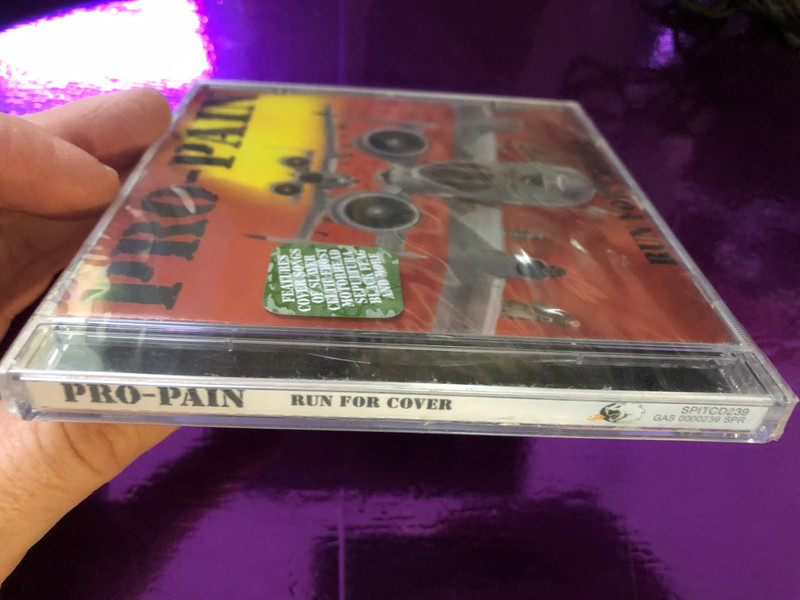 Pro-Pain – Run For Cover / Spitfire Records Audio CD 2003 / SPITCD239