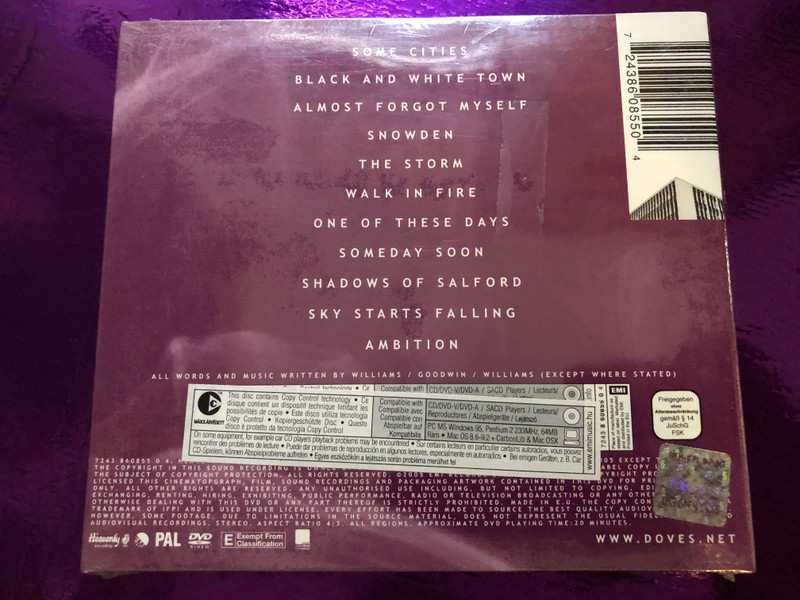 Doves – Some Cities / Special CD + DVD Edition / CD includes Black And White Town, DVD includes 'Cities Under Construction' Documentary, Black And White Town 'Directors Cut' Video / EMI Audio CD + DVD CD 2005 / 724386085504