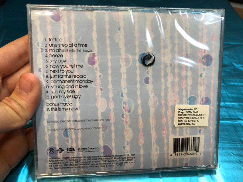 Jordin Sparks / 19 Recordings Audio CD 2017 / 88697296602