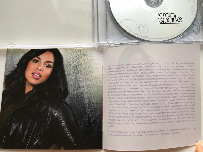 Jordin Sparks / 19 Recordings Audio CD 2017 / 88697296602