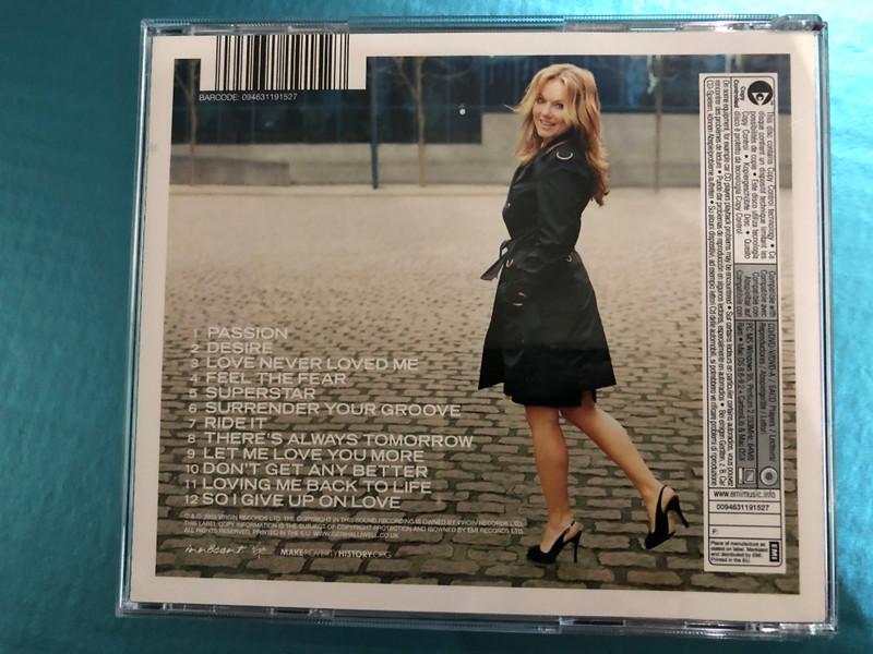 Passion - Geri Halliwell / Innocent Audio CD 2005 / 0094631191527