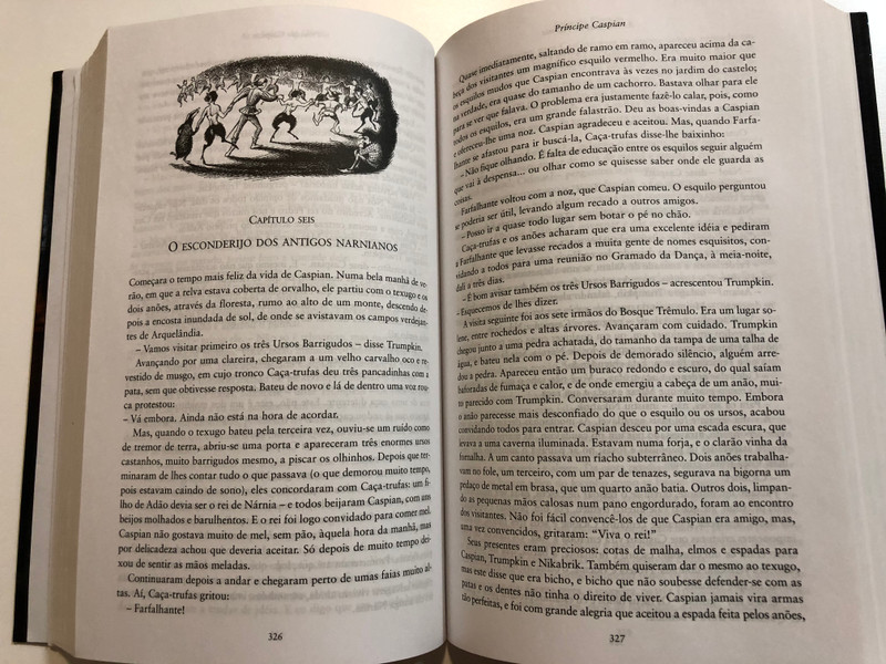 As Cronicas de Nárnia by C. S. Lewis / Portuguese edition of The Complete Chronicles of Narnia / Com ilustracoes de - With Illustrations by Pauline Baynes / Paperback / Martins Fontes 2011 / Translated by Paulo Mendes Campos, Siléda Steuernagel (9788578270698)